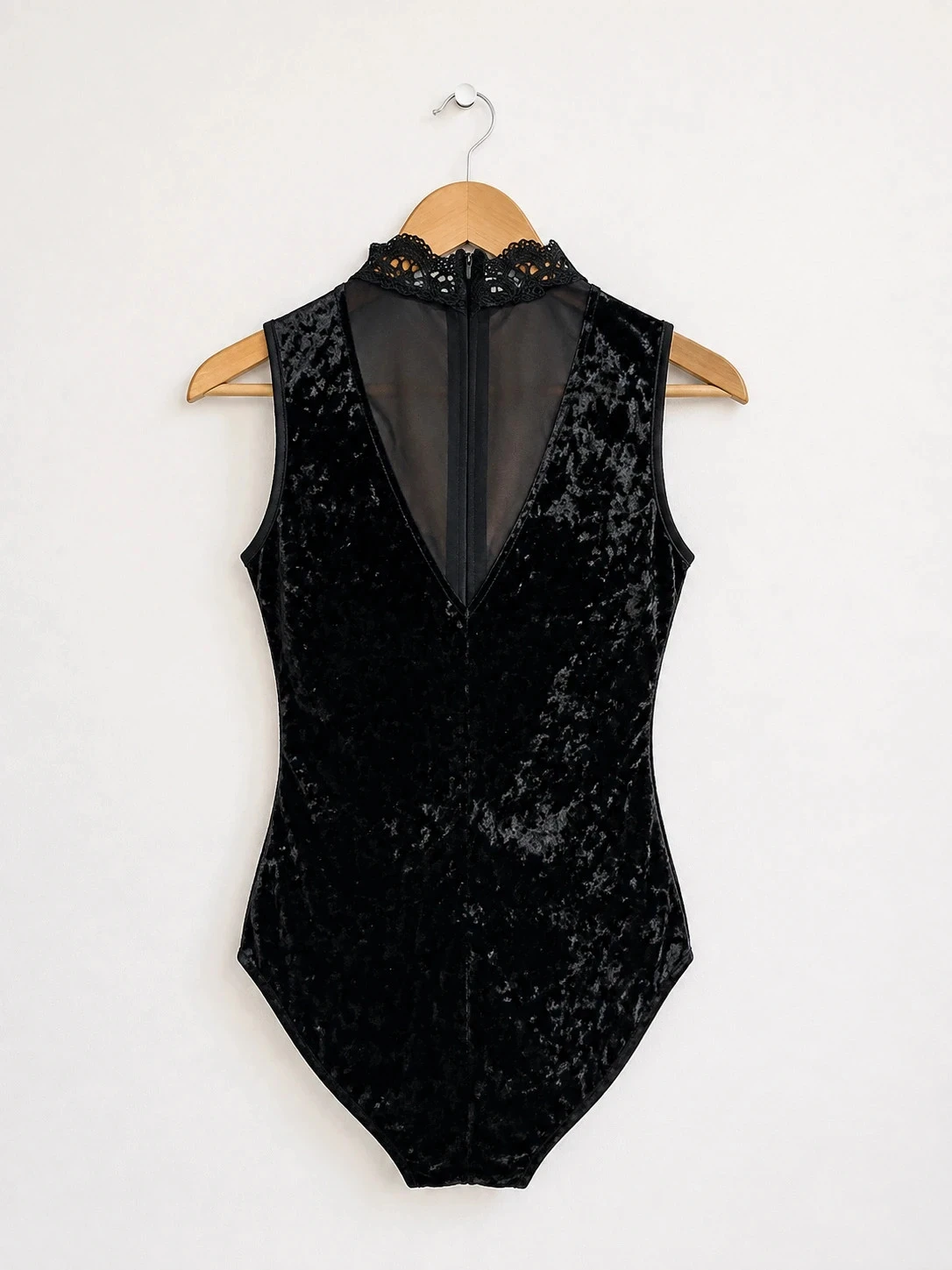 ❤️ Zwart stretch basisbodysuit – Maat M – Zeer goede staat ❤️ – photo 2